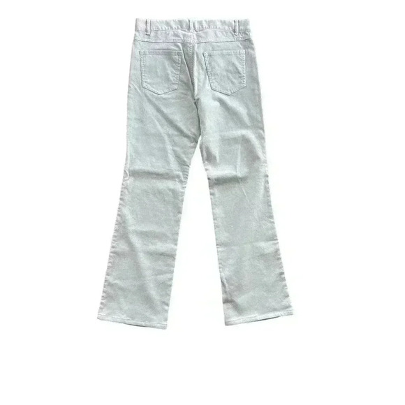 Talbots Pant Signature Bootcut Five Pocket Corduroy Blue Cotton Stretch Size 4p - Picture 2 of 11